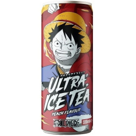 One Piece Ice Tea - Luffy, broskev 330 ml