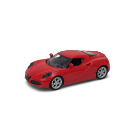 Welly Alfa 4C 1:34 červená