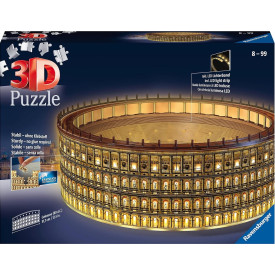 RAVENSBURGER Svítící 3D puzzle Noční edice Koloseum, Řím 262 dílků