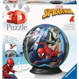 RAVENSBURGER 3D Puzzleball Spiderman 73 dílků