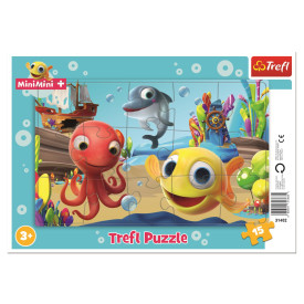 TREFL Puzzle Rybka MiniMini 15 dílků