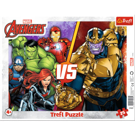 TREFL Puzzle Nepřemožitelný tým Avengers 25 dílků