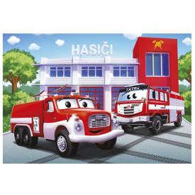 DINO Puzzle Tatra hasiči 24 dílků