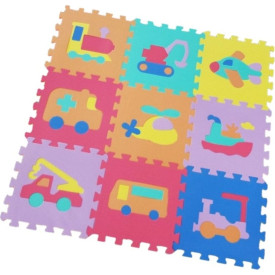 ALLTOYS Pěnové puzzle Dopravní prostředky (30x30)