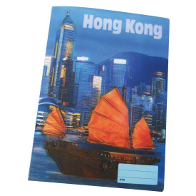 REAS-PACK Školní sešit 440 s 3D motivem HONG KONG