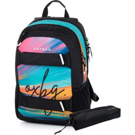 OXYBAG Studentský batoh + etue OXY Sport California