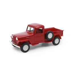 Welly 1947 Jeep Willys pickup 1 : 34  červený