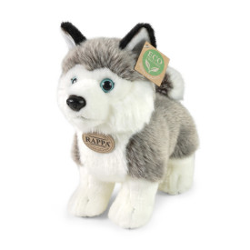 Rappa Plyšový pes husky stojící 23 cm ECO-FRIENDLY