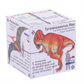 Didaktická kniha v kostce - Dinosauři 